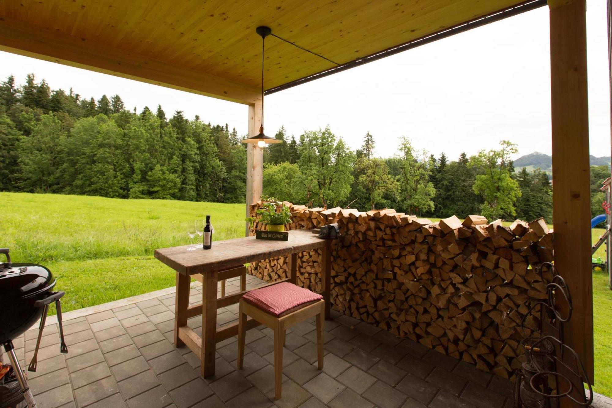 Ferienloft Waldblick Apartment Schwarzenberg im Bregenzerwald Exterior foto