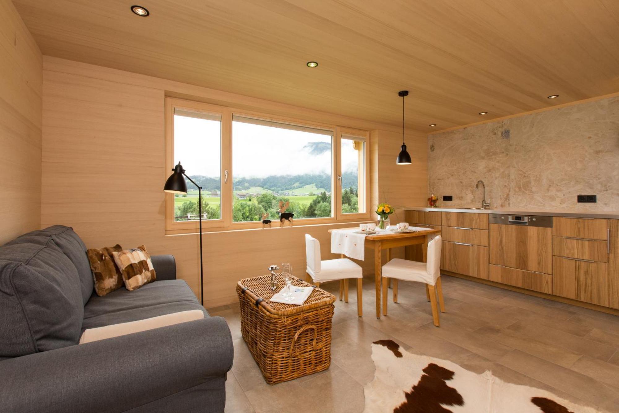 Ferienloft Waldblick Apartment Schwarzenberg im Bregenzerwald Exterior foto